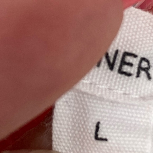 BCBGeneration sheer multicolored see through baggy loose fit tank top large - Picture 10 of 12